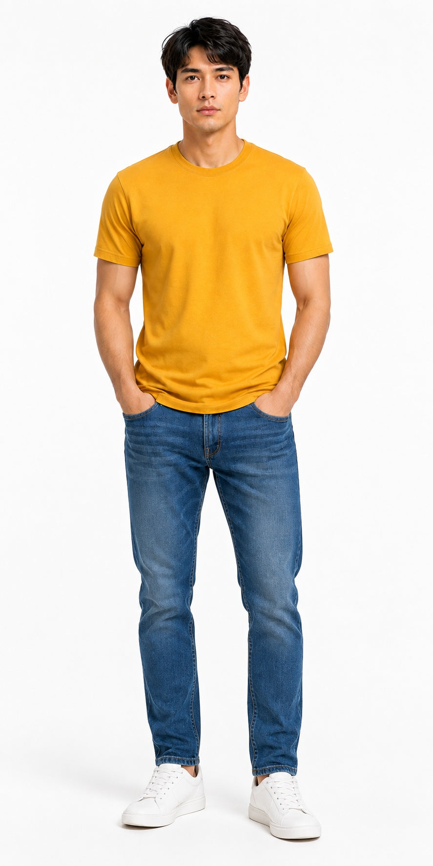 Mustard Halfsleeve T-shirt