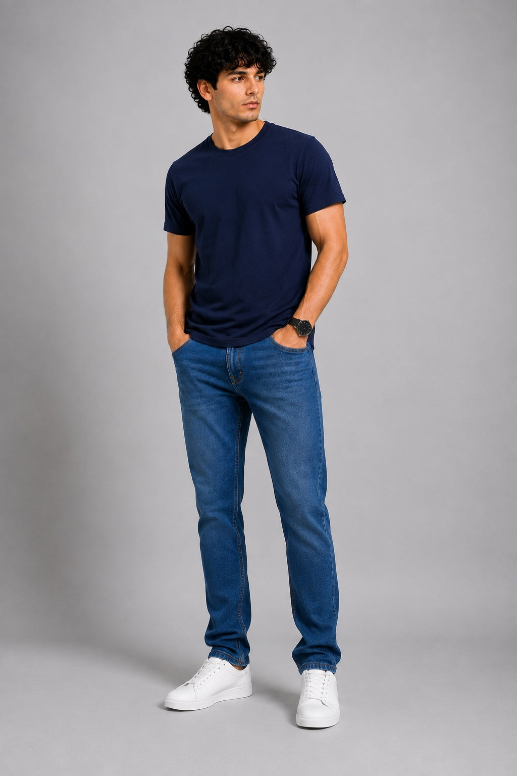 Navy Halfsleeve T-shirt