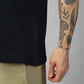 Black Zip Polo T-Shirt