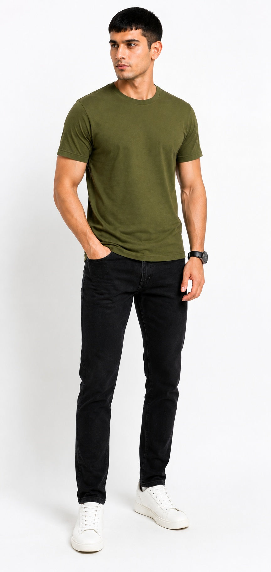 Olive Halfsleeve T-shirt