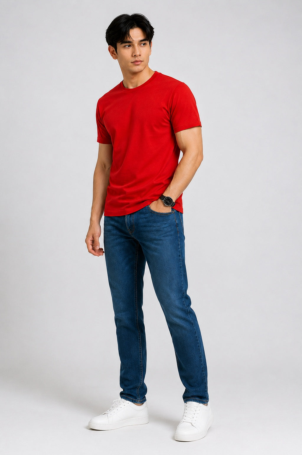 Red Halfsleeve T-shirt