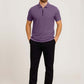 Purple Zip Polo T-Shirt