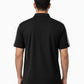 Black Stripes Zip Polo T-Shirt